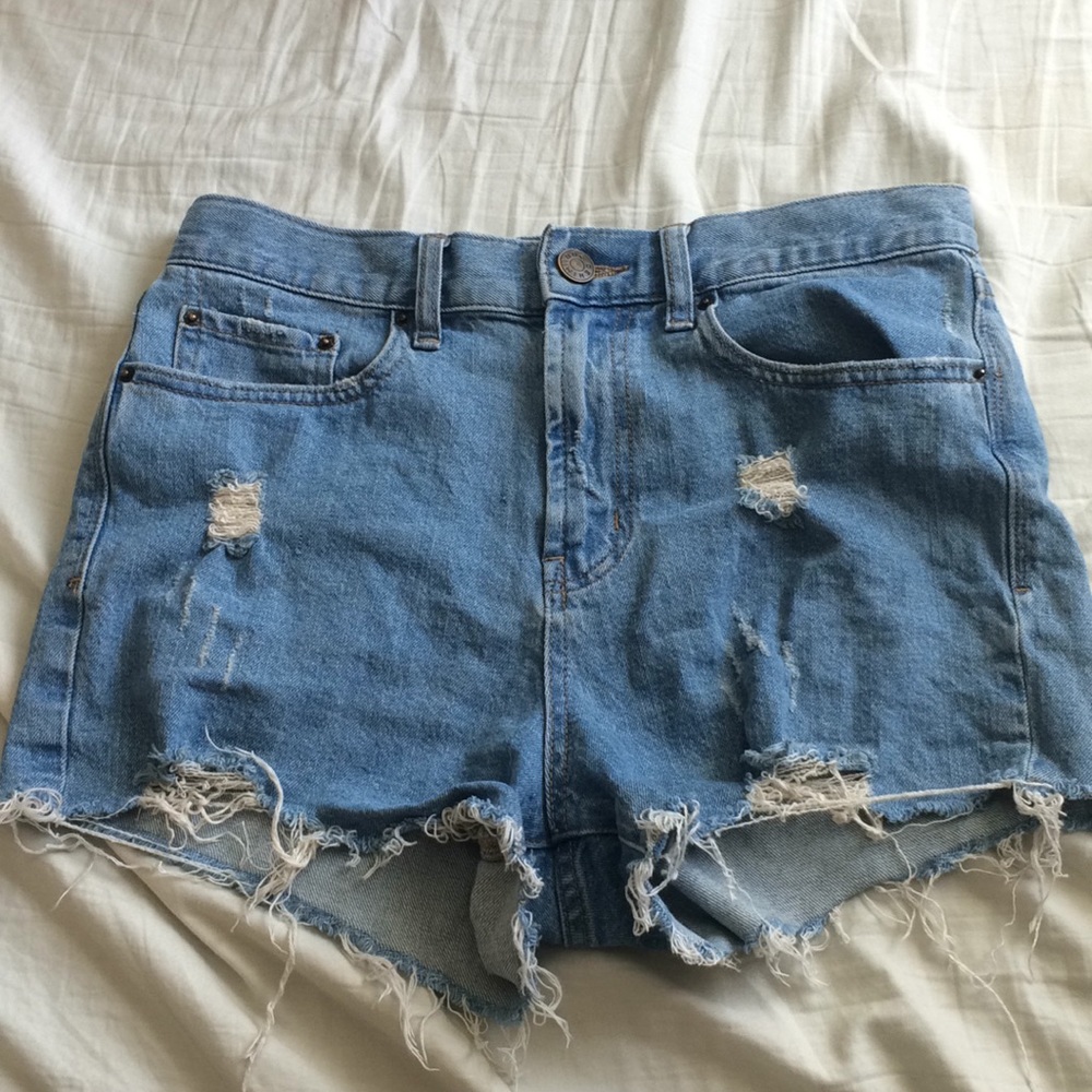 Urban outfitters high rise girlfriend shorts